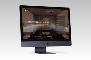 Дизайн для сайта строительства бань и саун