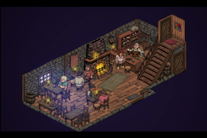 Таверна внутри