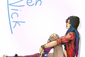 Девушка в стиле "грандж"