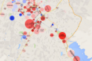 Ментальная карта города Симферополь