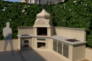 Печь-барбекю для заказчика из Турции