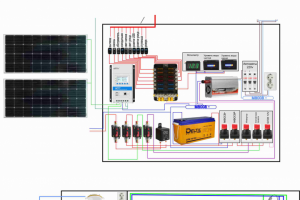 Разработк схемы электропроводки