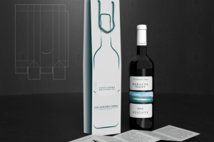 Пакет со вставным буклетом для вина