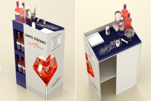 Промо стойка для дегустаций