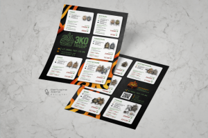 прайс-лист вертикальный для компании "Экотандыр"