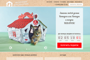 Лендинг КотоДом