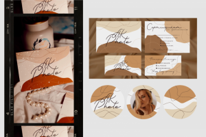 Сертификат и визитка для фотографа
