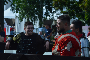 Рыцарский поединок.