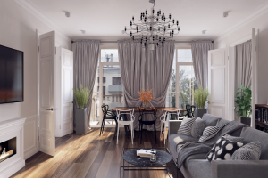 гостиная ЖК Садовые кварталы