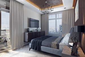 спальня ЖК Золотая Гавань