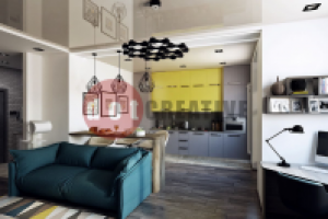 гостиная хайтек