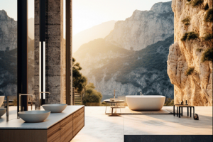 Ванная на вилле