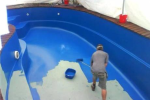 Гидроизоляция бассейна жидкой резиной