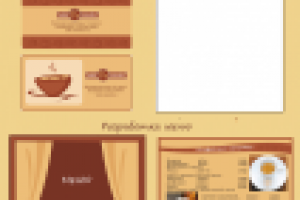 Разработка фирменного стиля кафе "Ristretto"