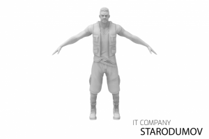 Скульптинг персонажа из игры COMIX-ZONE