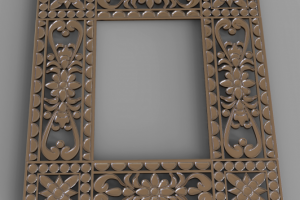 Ornaments square (3d print )