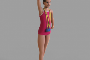 Gymnast (3d print)