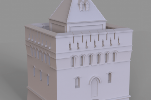 Tower (Dmitriv Tower of the Nizhny Novgorod Kremlin )