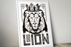 Постер "Король лев"