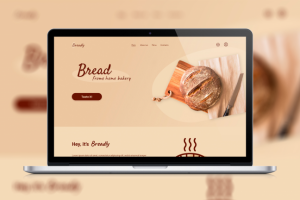 Дизайн сайта пекарни