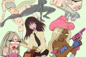 Стилизованные персонажи