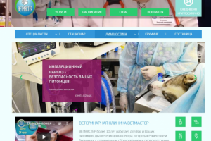 Сайт вет. клиники на Wordpress