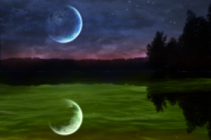 Обои "Зелёные воды"