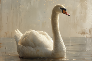 Иллюстрация для сказки "Гадкий утёнок" автора Х.К. Андерсена.