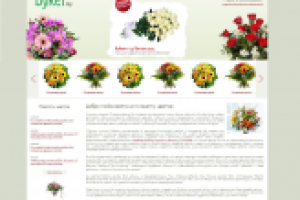 Вёрстка сайта BUKET