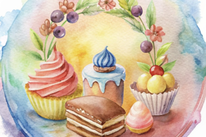 Контент-план для домашней кондитерской «VkusToria»