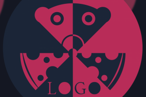 Абстрактный логотип мыши