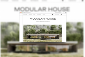 Сайт "Модульные дома"