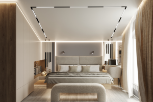 Загородный дом с мастер -спальней в МО