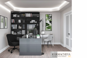 Дизайн домашнего офиса | 9 м2