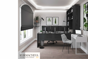 Дизайн домашнего офиса | 9 м2
