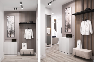 Дизайн прихожей | Квартира 75 м2