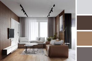 Дизайн гостиной - 2 вариант