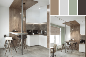 Дизайн кухонной зоны в офисе