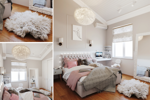 Пушистый интерьер детской