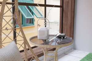 Визуализация утепленной лоджии