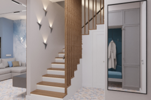 Прихожая  в танхаусе  г. Крым