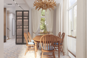 Кухня-гостиная в танхаусе  г. Крым