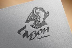 Логотип для стейк-бара "Бизон"