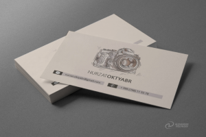 Визитки именные для фотографа