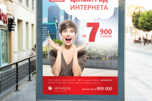 Целый год интернета за 7900 сомов