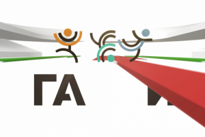 Анимация логотипа Гаммии - покрытие для стадионов