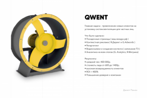 Комплексный маркетинг. QWENT