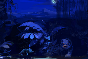 ночные джунгли