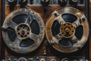 винтаж магнитофон 1