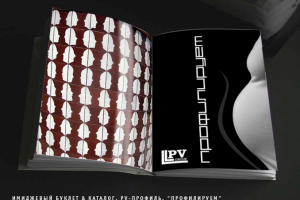 Имиджевый буклет "Профилируем". Поставщик строительных профилей